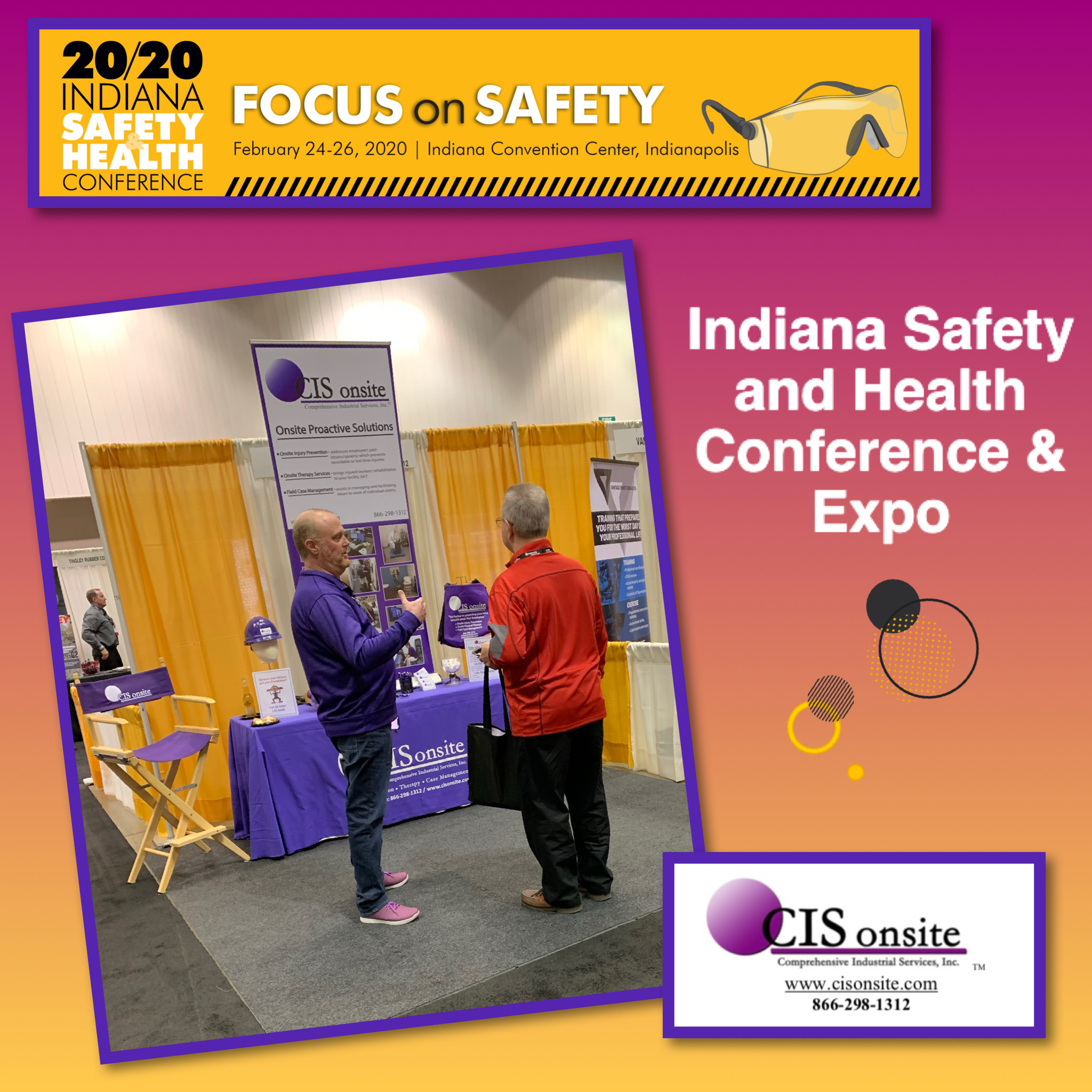 Indiana Safety and Health Conference & Expo, Indianapolis IN. 2020